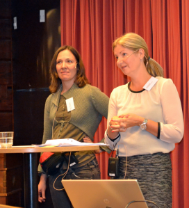 KUB-projektets utvärderare Cecilia Gärdén och Karen Nowén Hedberg
